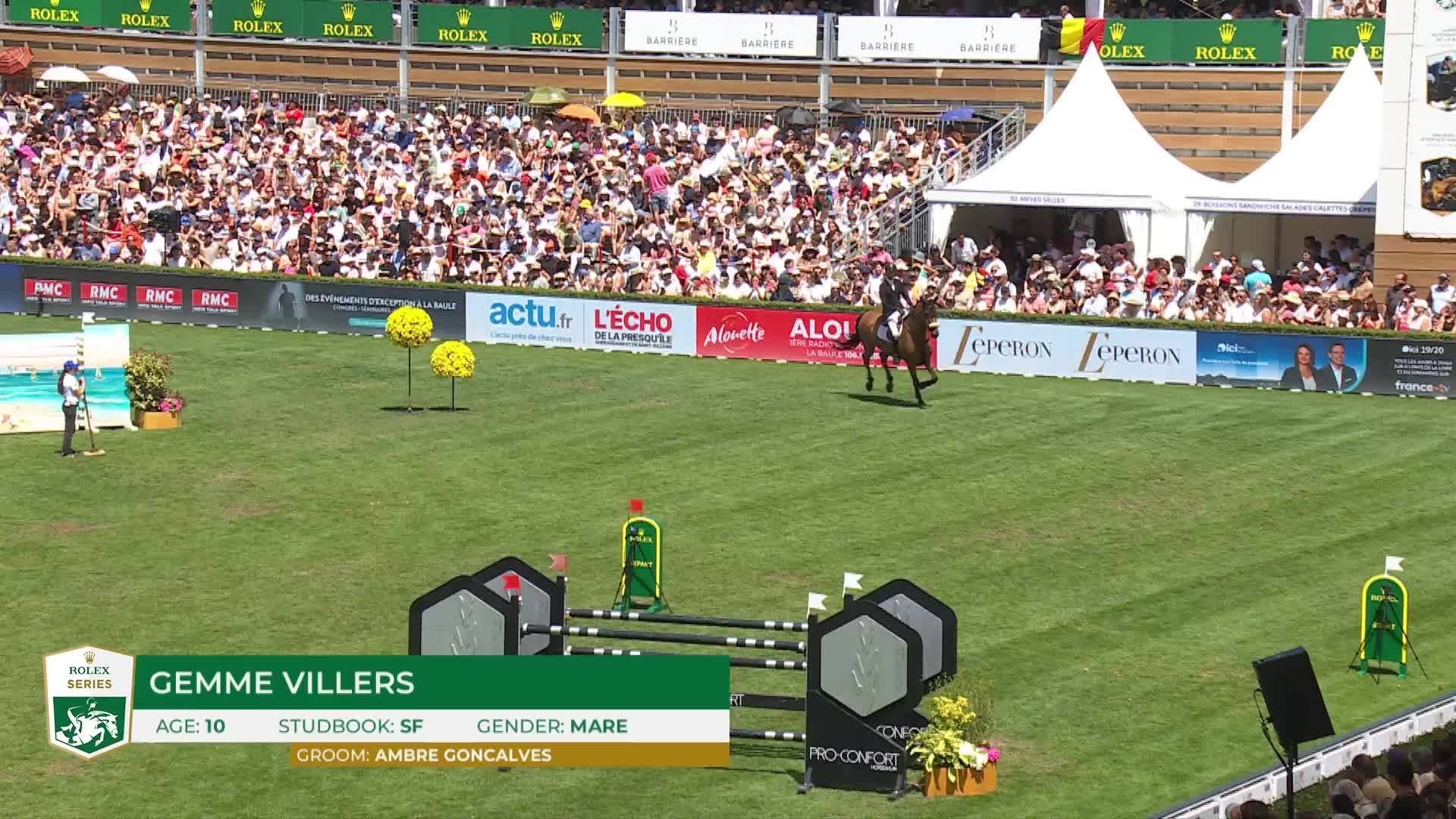 Pedro Junqueira Muylaert with Gemme Villers - CSIO 5* La Baule 2026 - Round 1