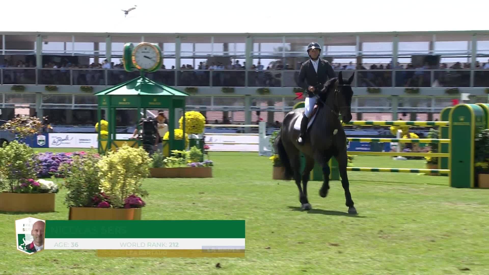 Nicolas Sers with Eleven de Riverland - CSIO 5* La Baule 2026 - Round 1