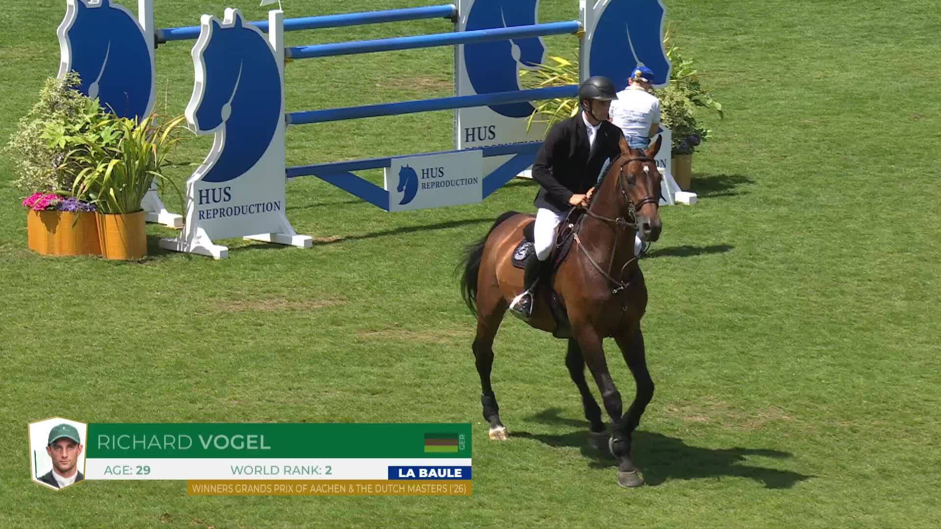 Richard Vogel with United Touch S - CSIO 5* La Baule 2026 - Round 1