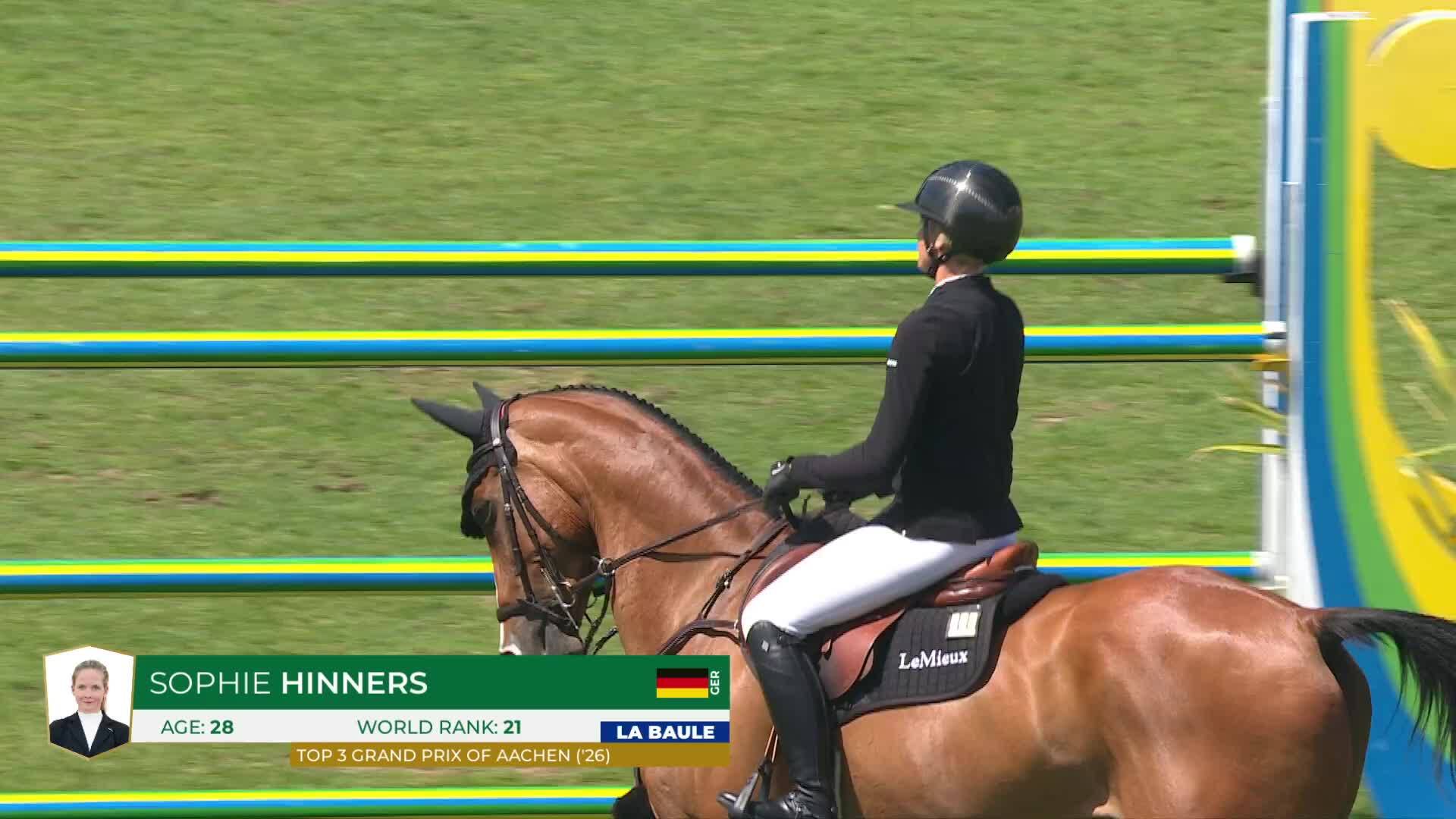 Sophie Hinners with Iron Dames Singclair - CSIO 5* La Baule 2026 - Round 1