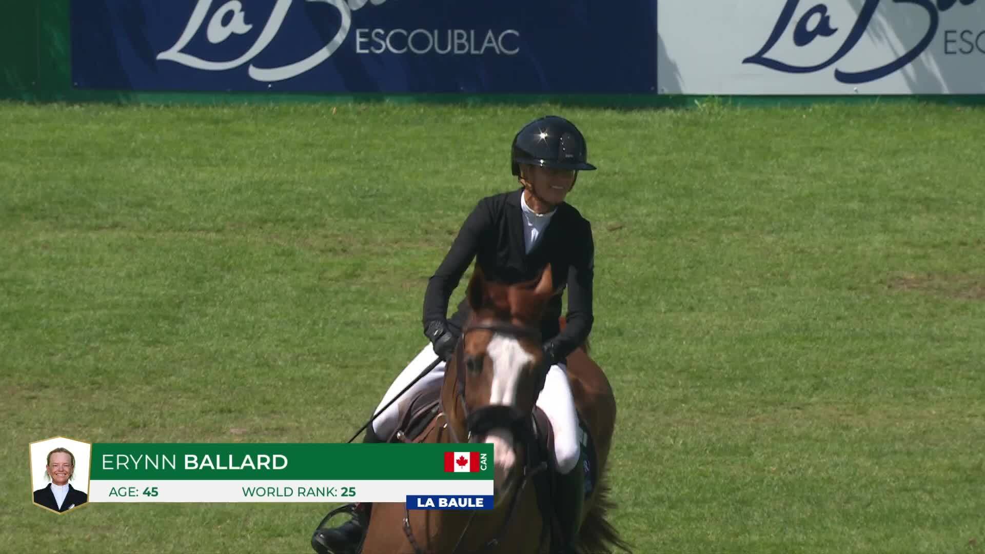 Erynn Ballard with De Flor 111 Z Santa Rosa - CSIO 5* La Baule 2026 - Round 1