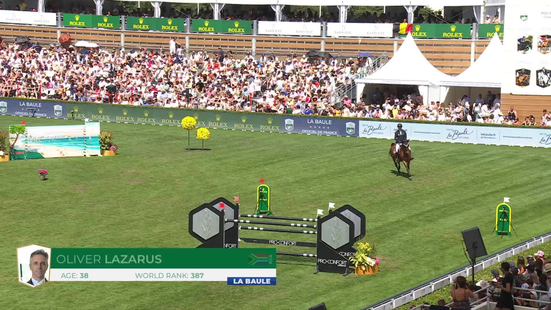 Oliver Lazarus with Conbalthago Ps - CSIO 5* La Baule 2026 - Round 1