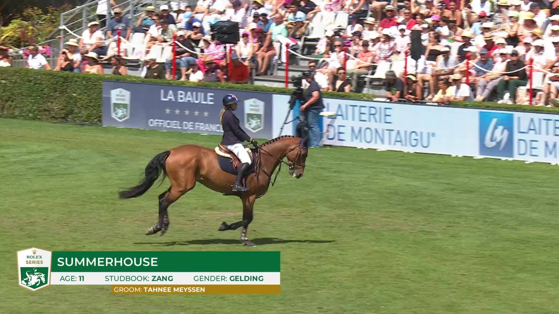 Jessica Mendoza with Summerhouse - CSIO 5* La Baule 2026 - Round 1