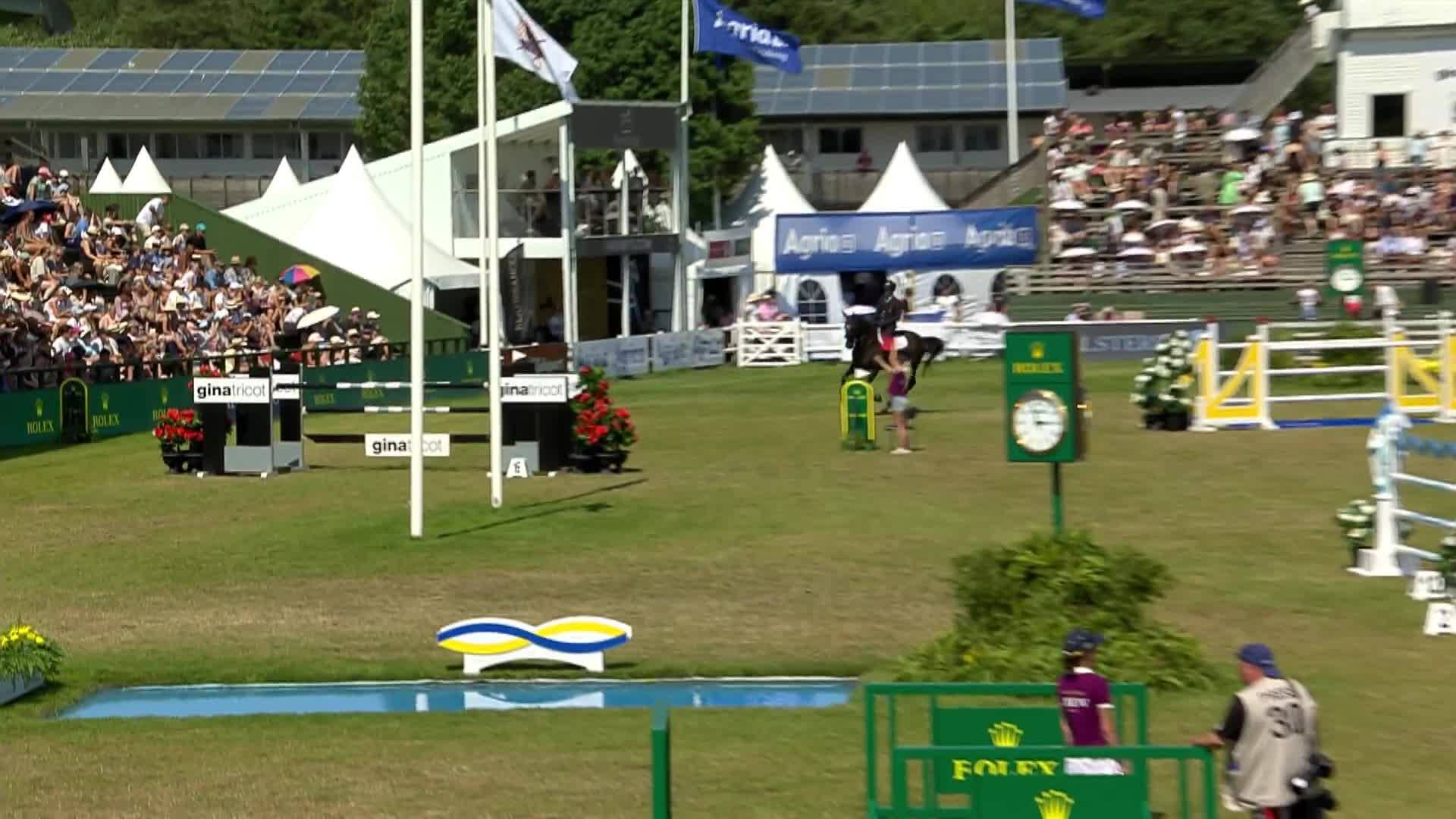 Giampiero Garofalo with Querido Van't Ruytershof - CSIO 5* Falsterbo 2026 - Round 1