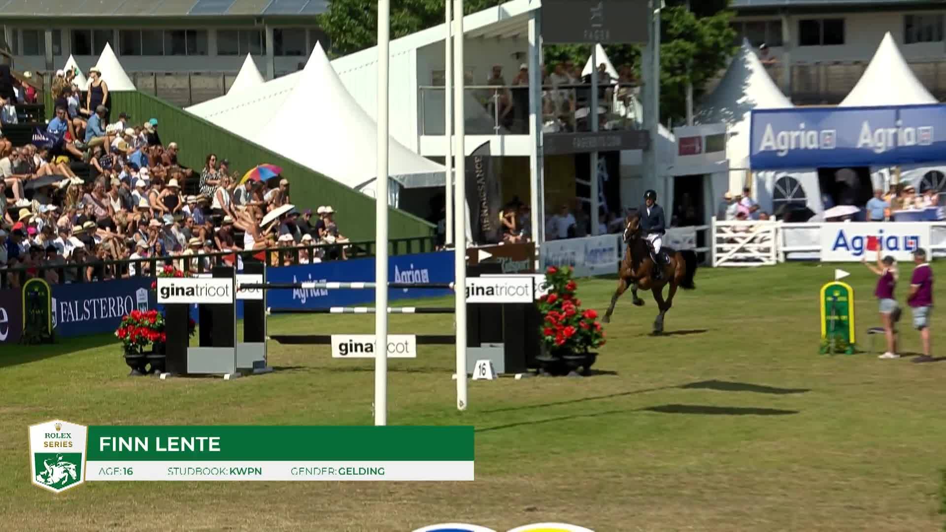 José María (jr) Larocca with Finn Lente - CSIO 5* Falsterbo 2026 - Round 1