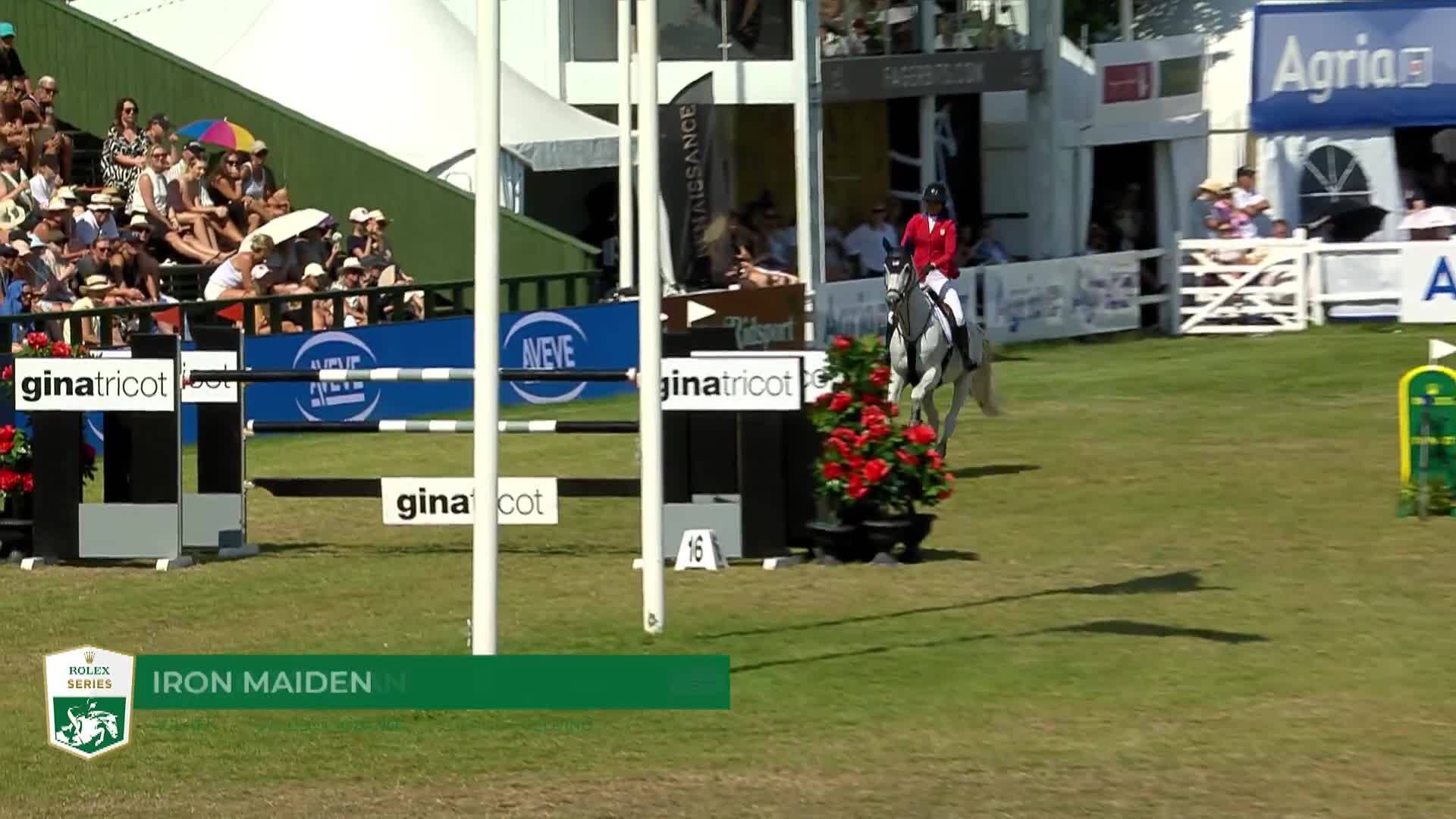 Mimi Gochman with Iron Maiden - CSIO 5* Falsterbo 2026 - Round 1