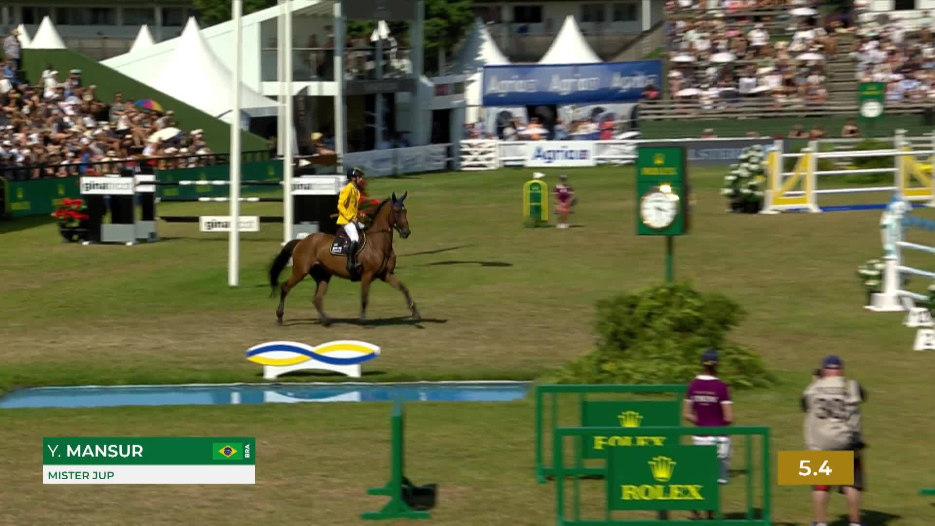 Yuri Mansur with Mister Jup - CSIO 5* Falsterbo 2026 - Round 1