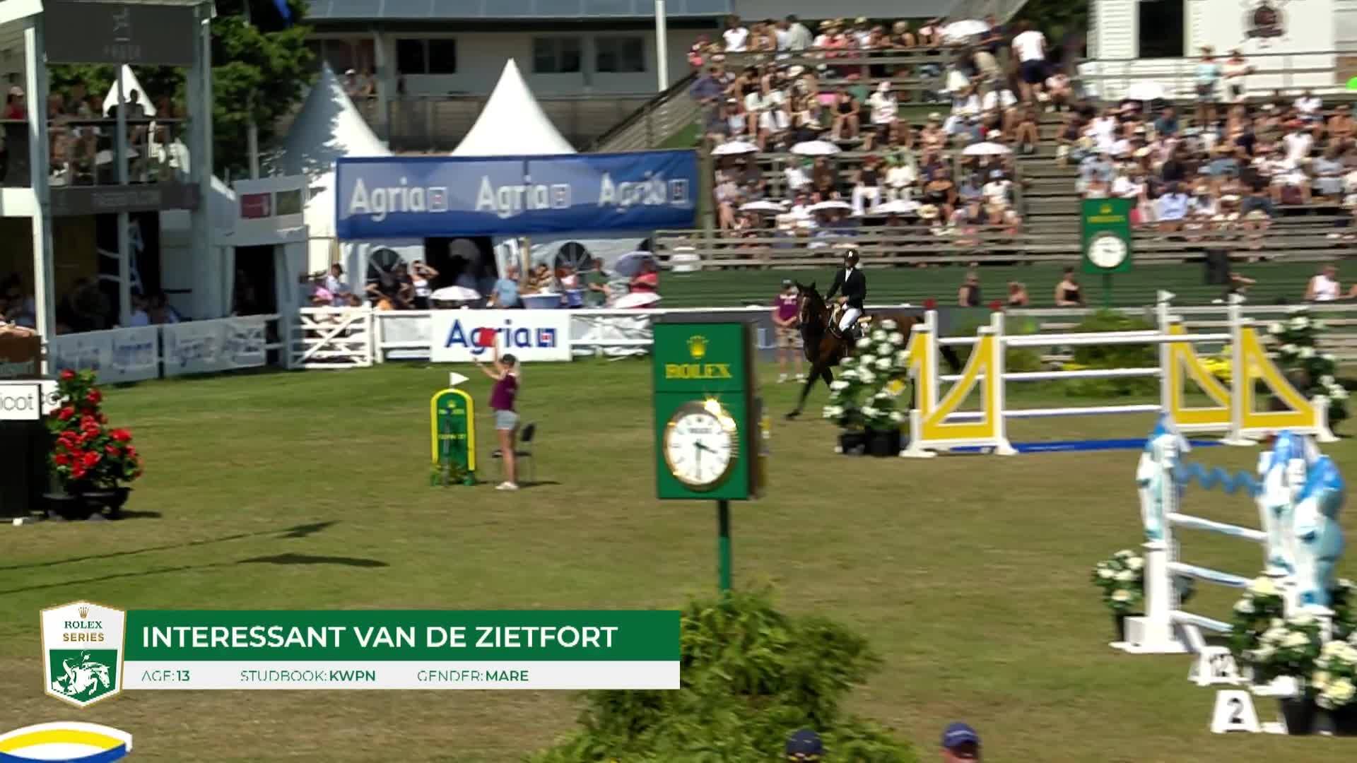 Tom Schellekens with Interessant Van de Zietfort - CSIO 5* Falsterbo 2026 - Round 1