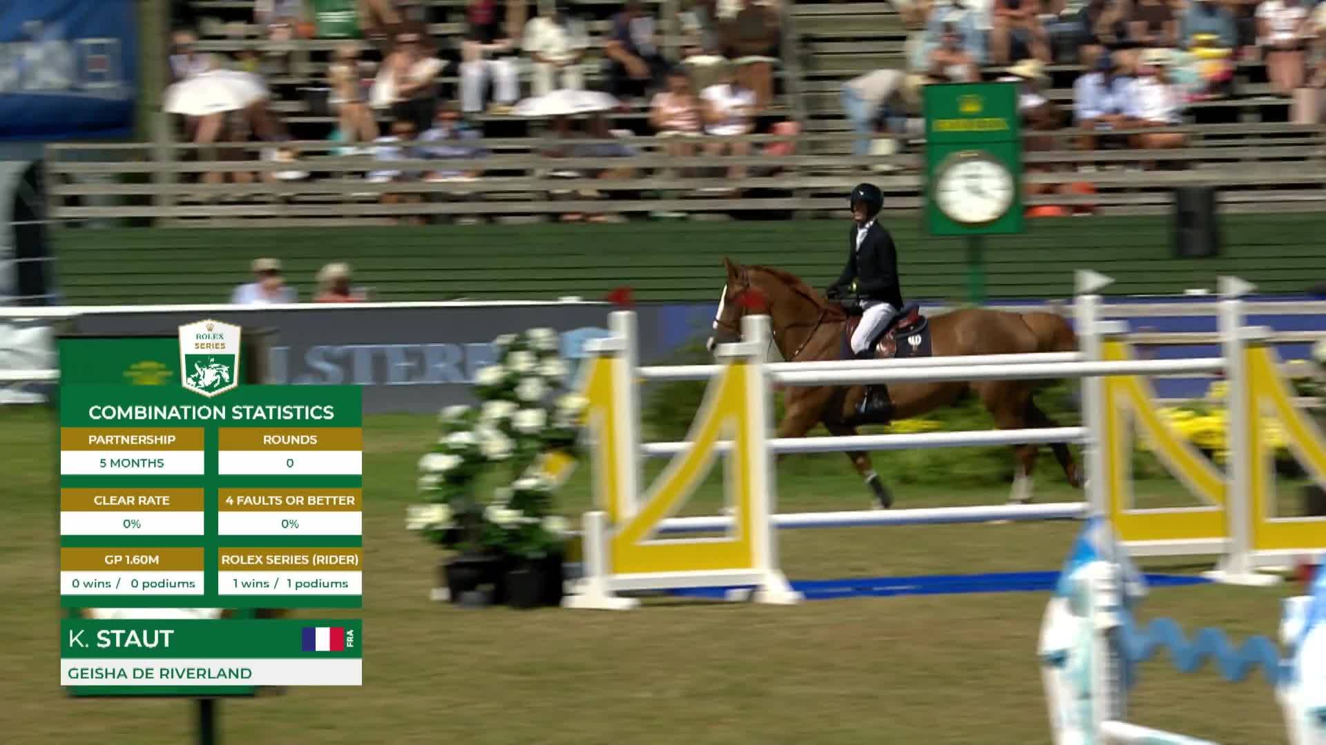 Kevin Staut with Geisha de Riverland - CSIO 5* Falsterbo 2026 - Round 1