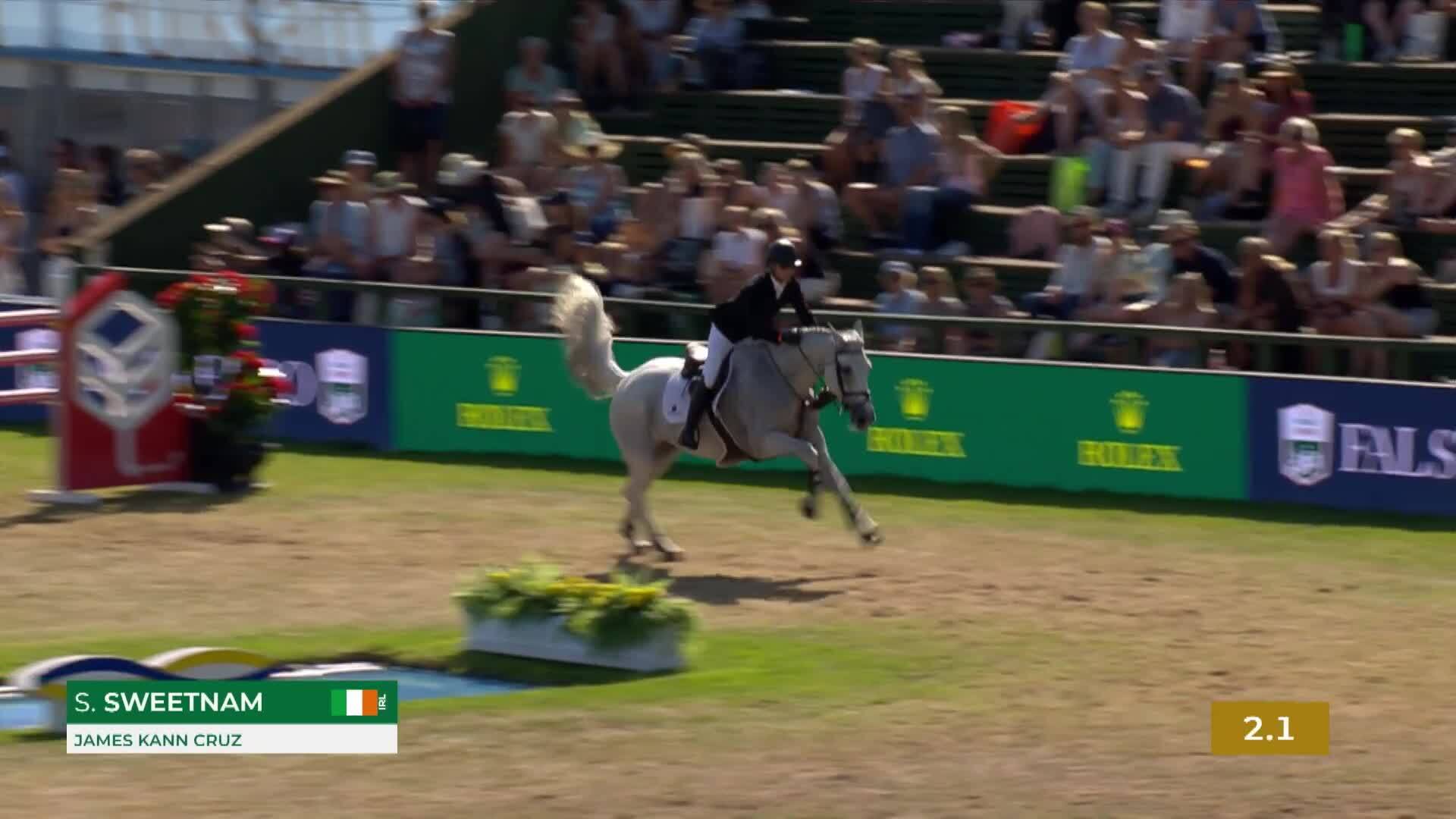 Shane Sweetnam with James Kann Cruz - CSIO 5* Falsterbo 2026 - Round 2