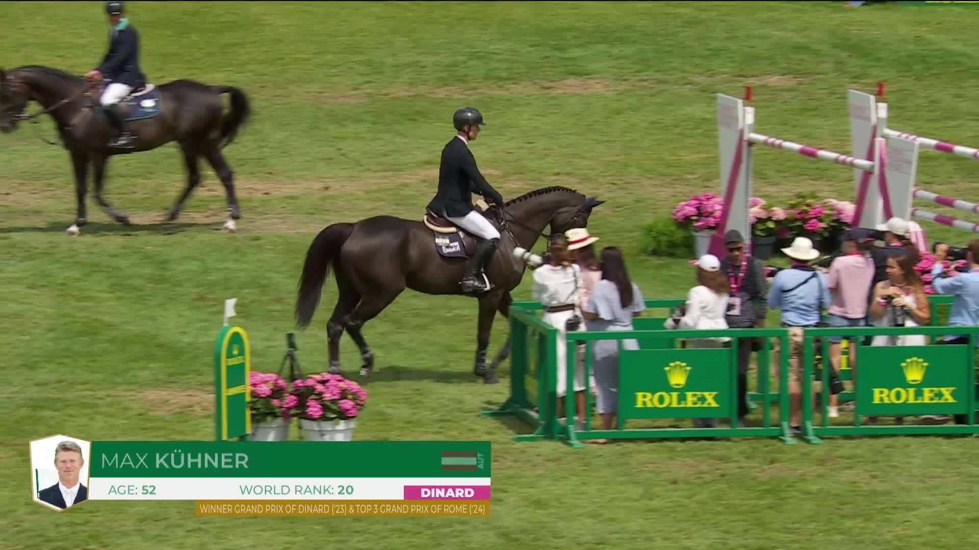 Max Kühner with Eic Cooley Jump The Q - CSI 5* Dinard 2026 - Round 1
