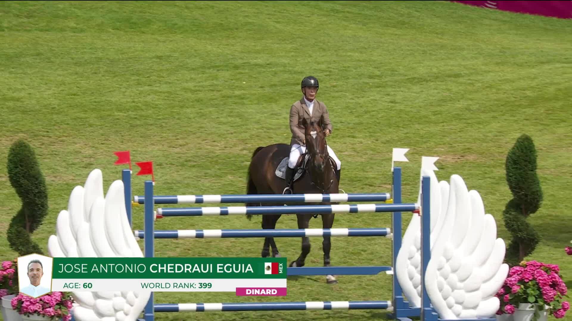 Jose Antonio Chedraui Eguia with Con-cor - CSI 5* Dinard 2026 - Round 1