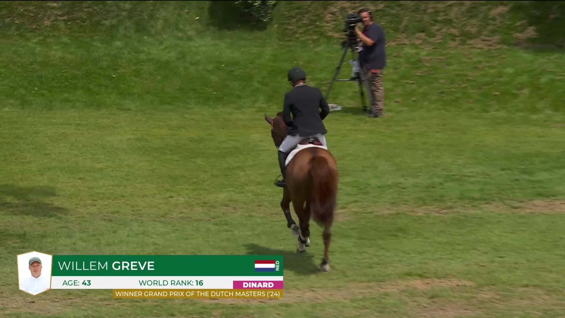 Willem Greve with Party In de Hus - CSI 5* Dinard 2026 - Round 1