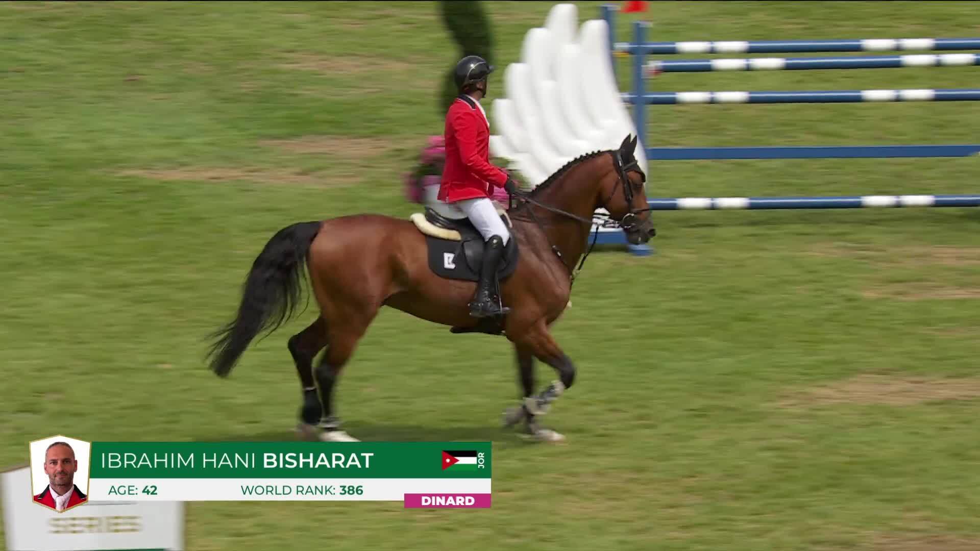 Ibrahim Hani Bisharat with Lesther - CSI 5* Dinard 2026 - Round 1