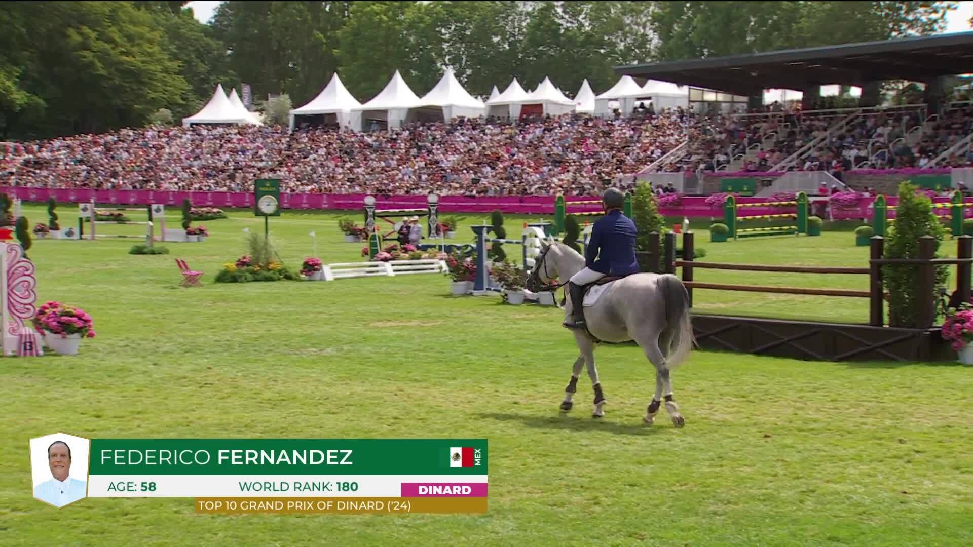 Federico Fernandez with Romeo - CSI 5* Dinard 2026 - Round 1