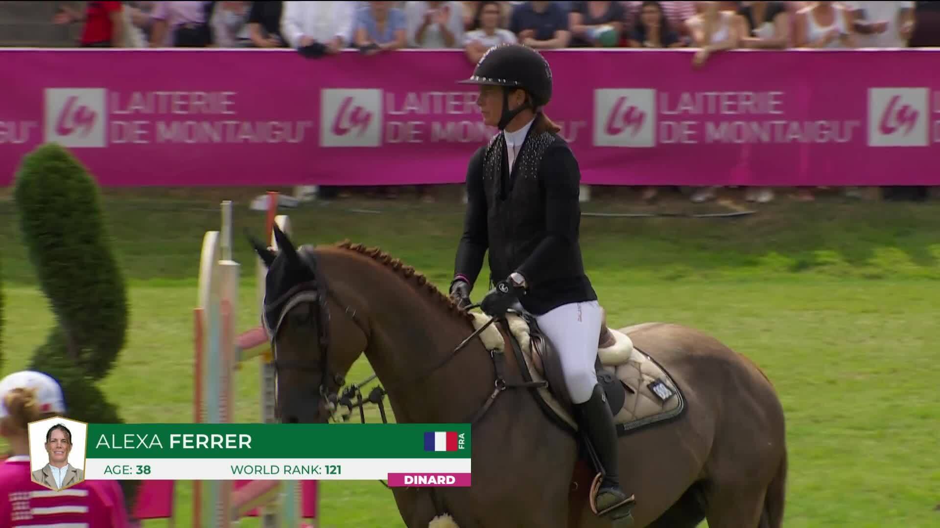 Alexa Ferrer with Vitalhorse Fleur d'Oz - CSI 5* Dinard 2026 - Round 1