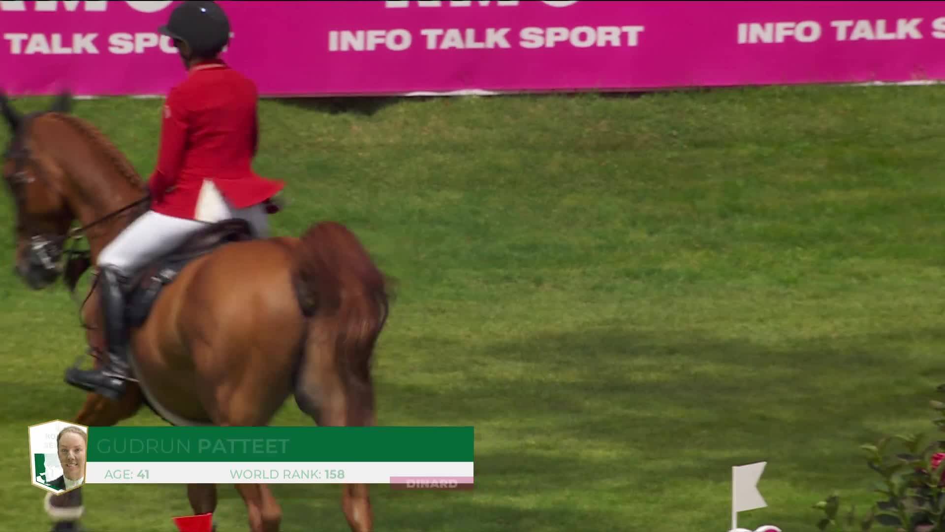 Gudrun Patteet with Sea Coast Qarvaljo d'Or - CSI 5* Dinard 2026 - Round 1
