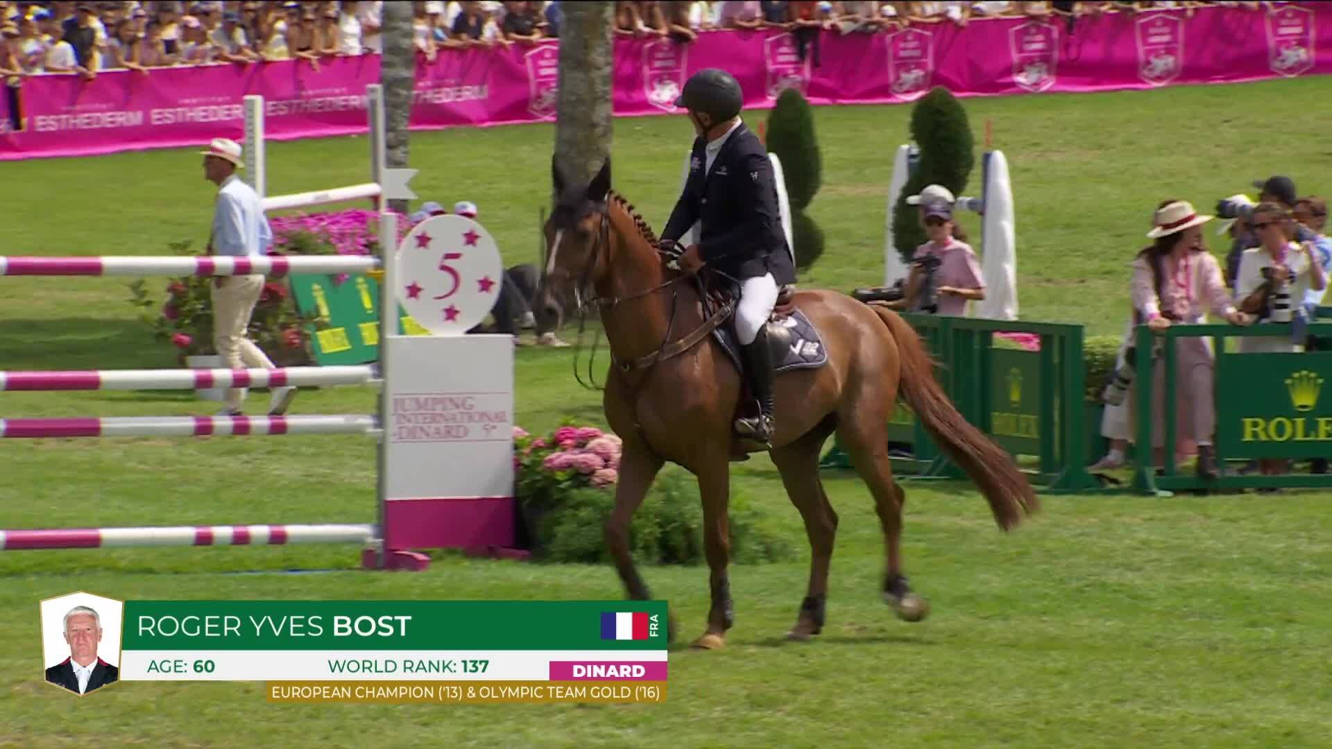 Roger Yves Bost with Go To Hickstead Mf - CSI 5* Dinard 2026 - Round 1