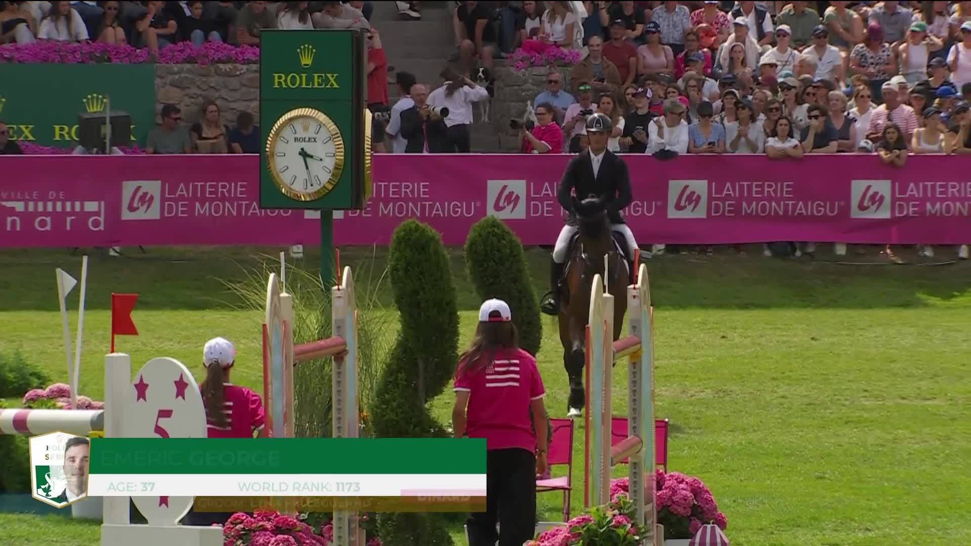 Emeric George with Cherrydan S - CSI 5* Dinard 2026 - Round 1