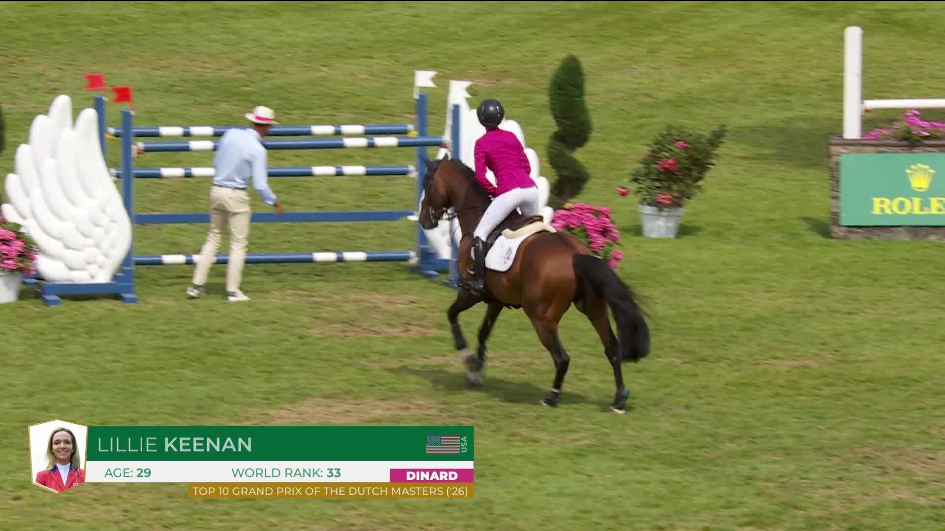 Lillie Keenan with Kick On - CSI 5* Dinard 2026 - Round 1