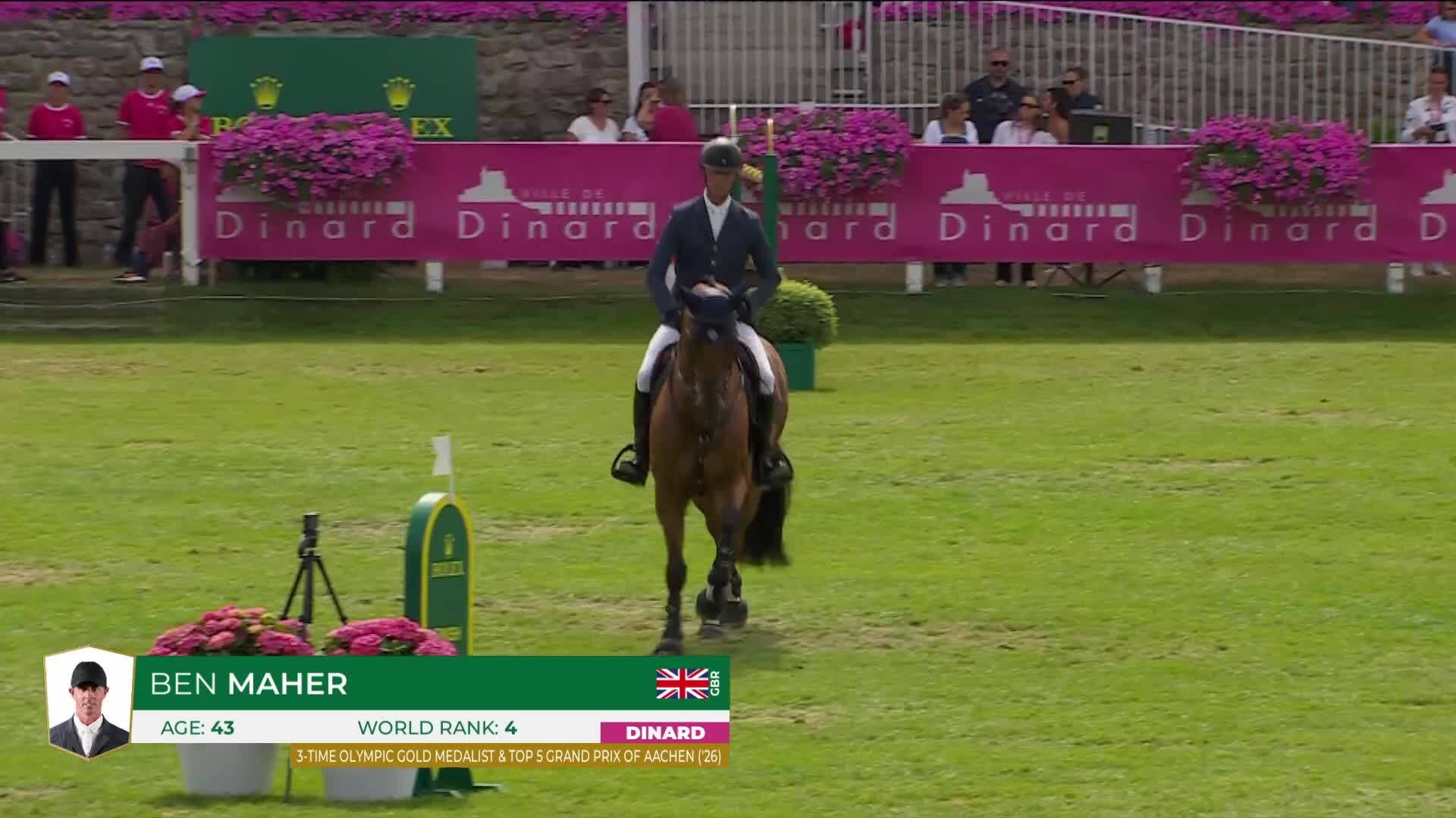 Ben Maher with Enjeu de Grisien - CSI 5* Dinard 2026 - Round 1