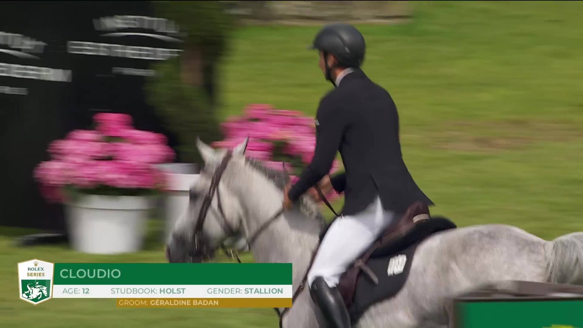 Richard Vogel with Cloudio - CSI 5* Dinard 2026 - Round 1