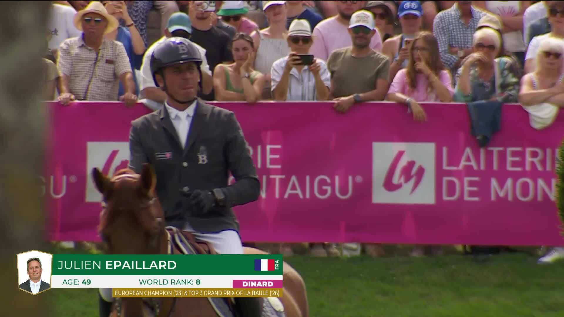 Julien Epaillard with Fringan de Vesquerie - CSI 5* Dinard 2026 - Round 1
