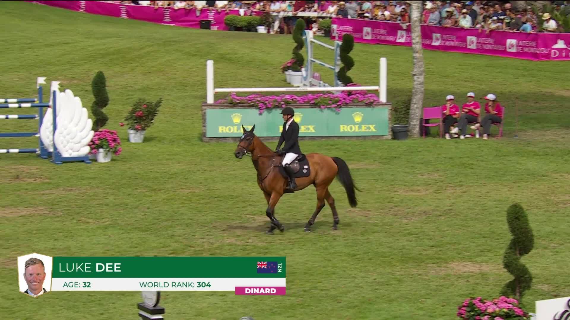 Luke Dee with Gangster Ww - CSI 5* Dinard 2026 - Round 1