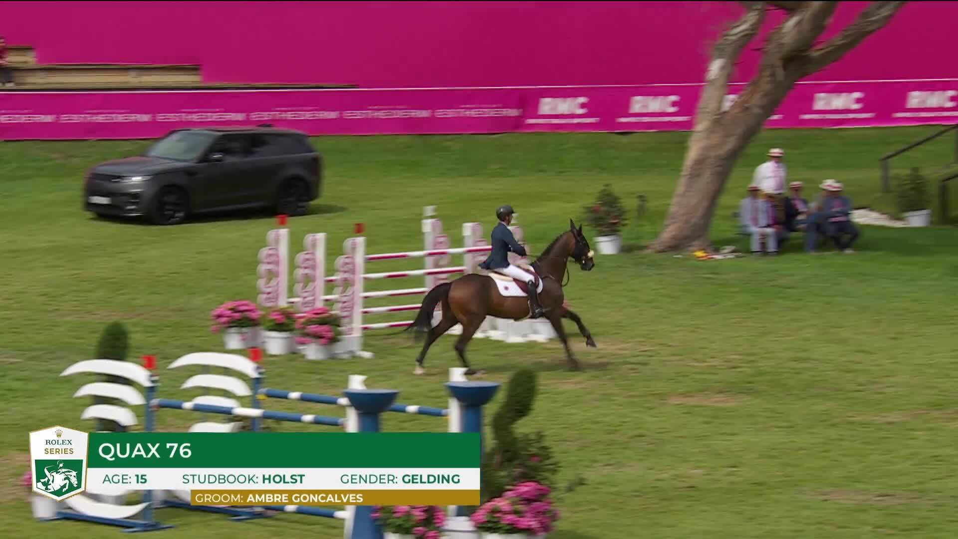 Pedro Junqueira Muylaert with Quax 76 - CSI 5* Dinard 2026 - Round 1