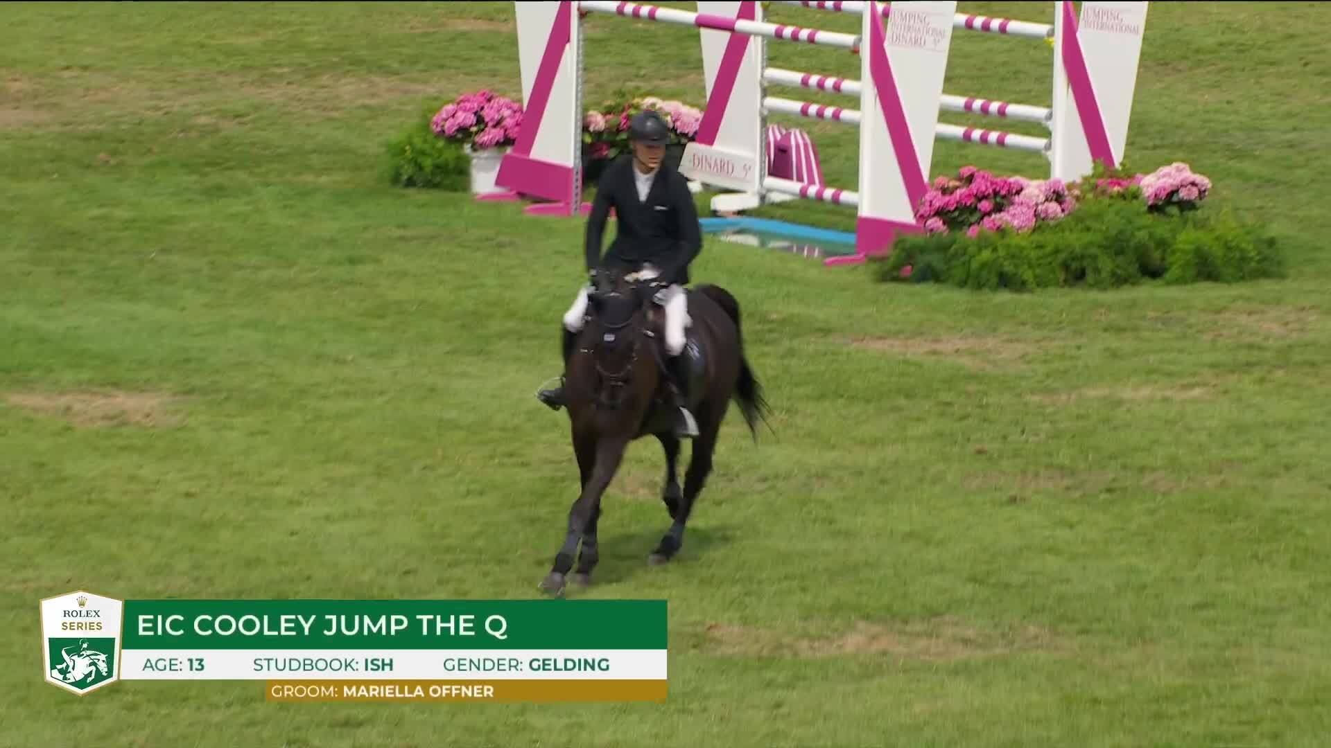 Max Kühner with Eic Cooley Jump The Q - CSI 5* Dinard 2026 - Jump-Off