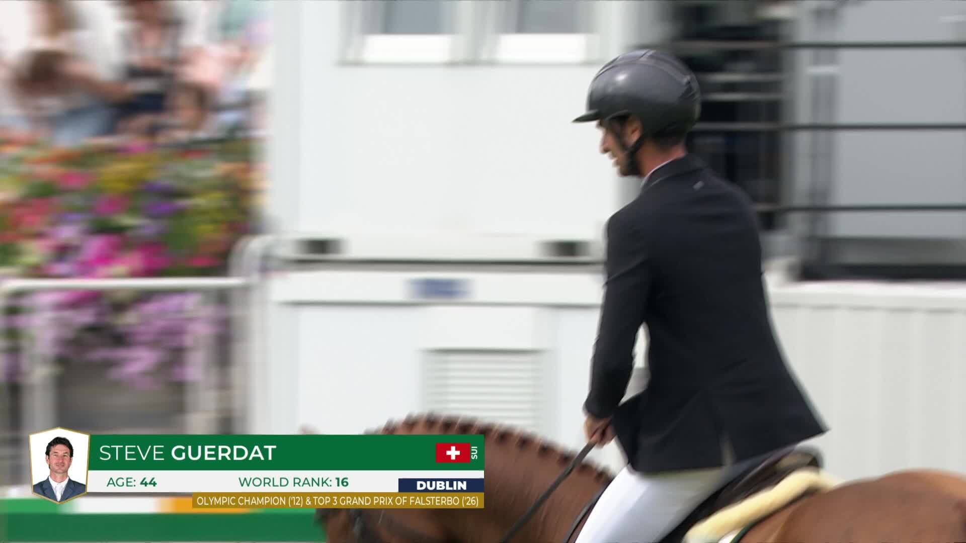 Steve Guerdat with Albfuehren's Iashin Sitte - CSIO 5* Dublin 2026 - Round 1