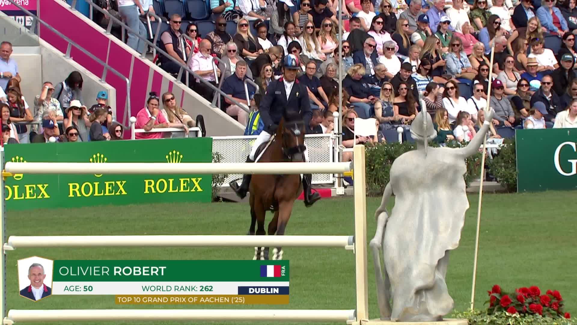 Olivier Robert with Iglesias D.v. - CSIO 5* Dublin 2026 - Round 1