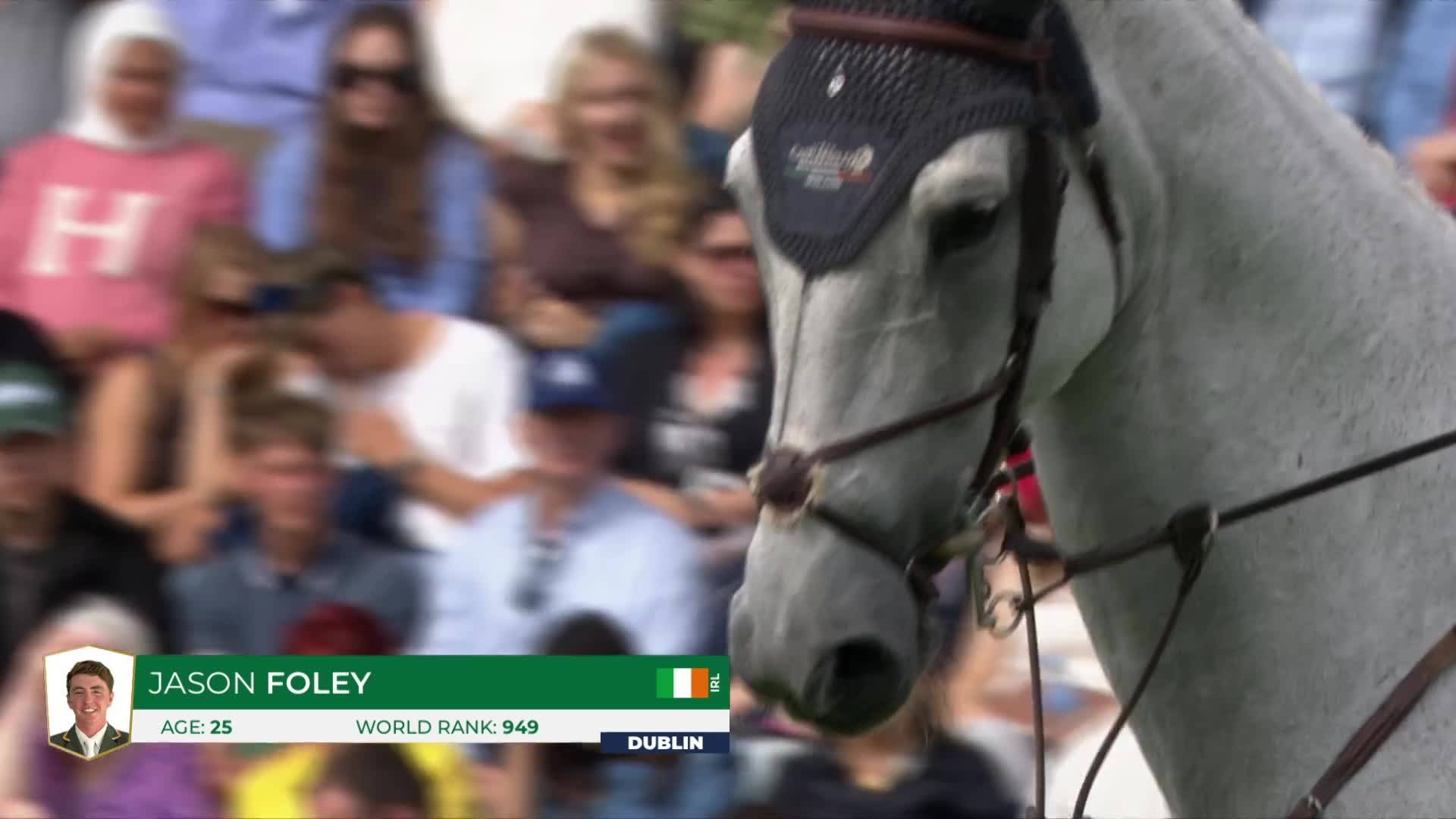 Jason Foley with Cute Face - CSIO 5* Dublin 2026 - Round 1