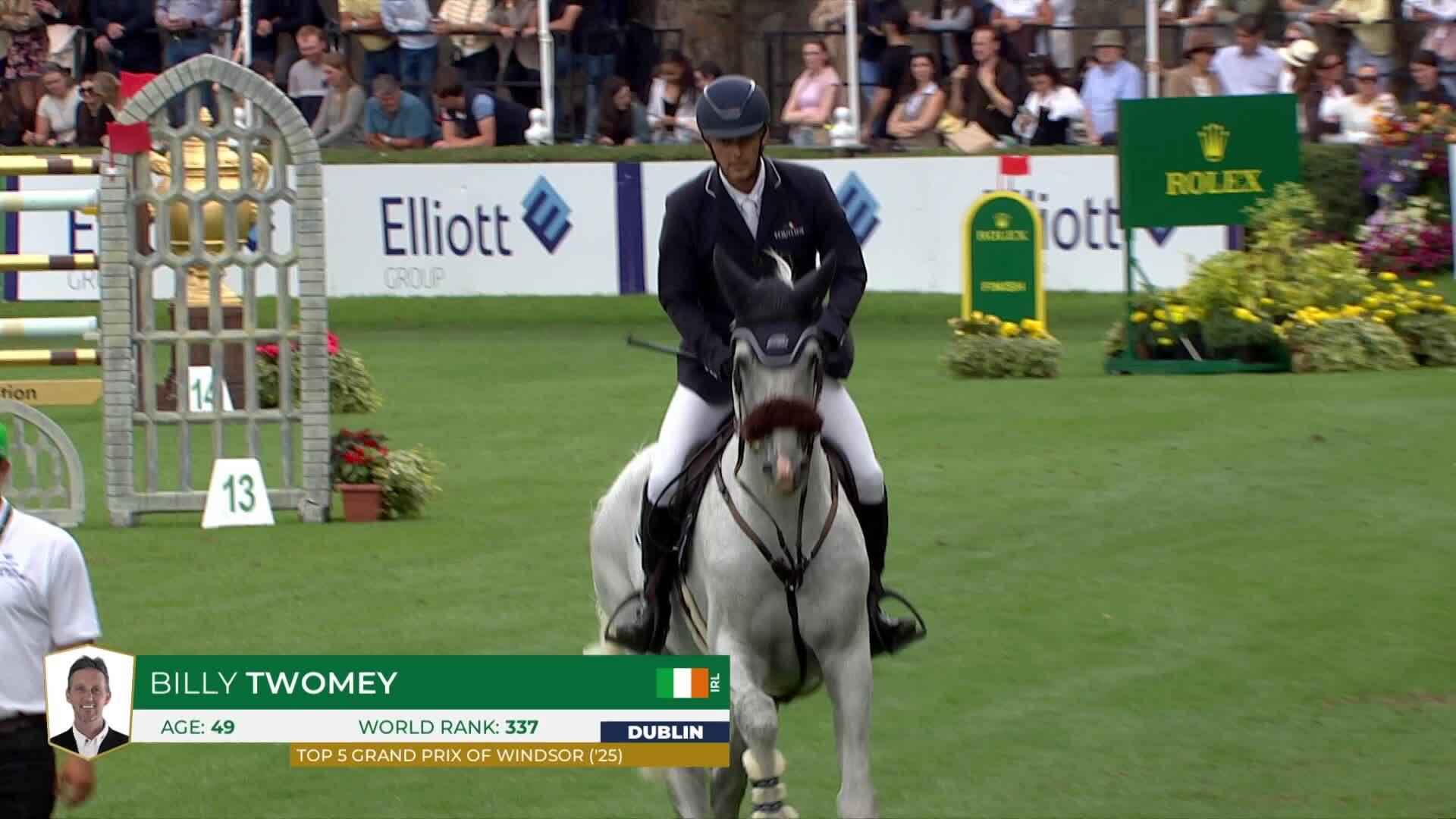 Billy Twomey with Ace Of Hearts Z - CSIO 5* Dublin 2026 - Round 1