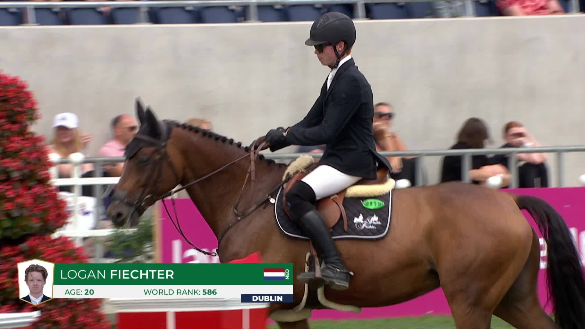 Logan Fiechter with Lieverella - CSIO 5* Dublin 2026 - Round 1