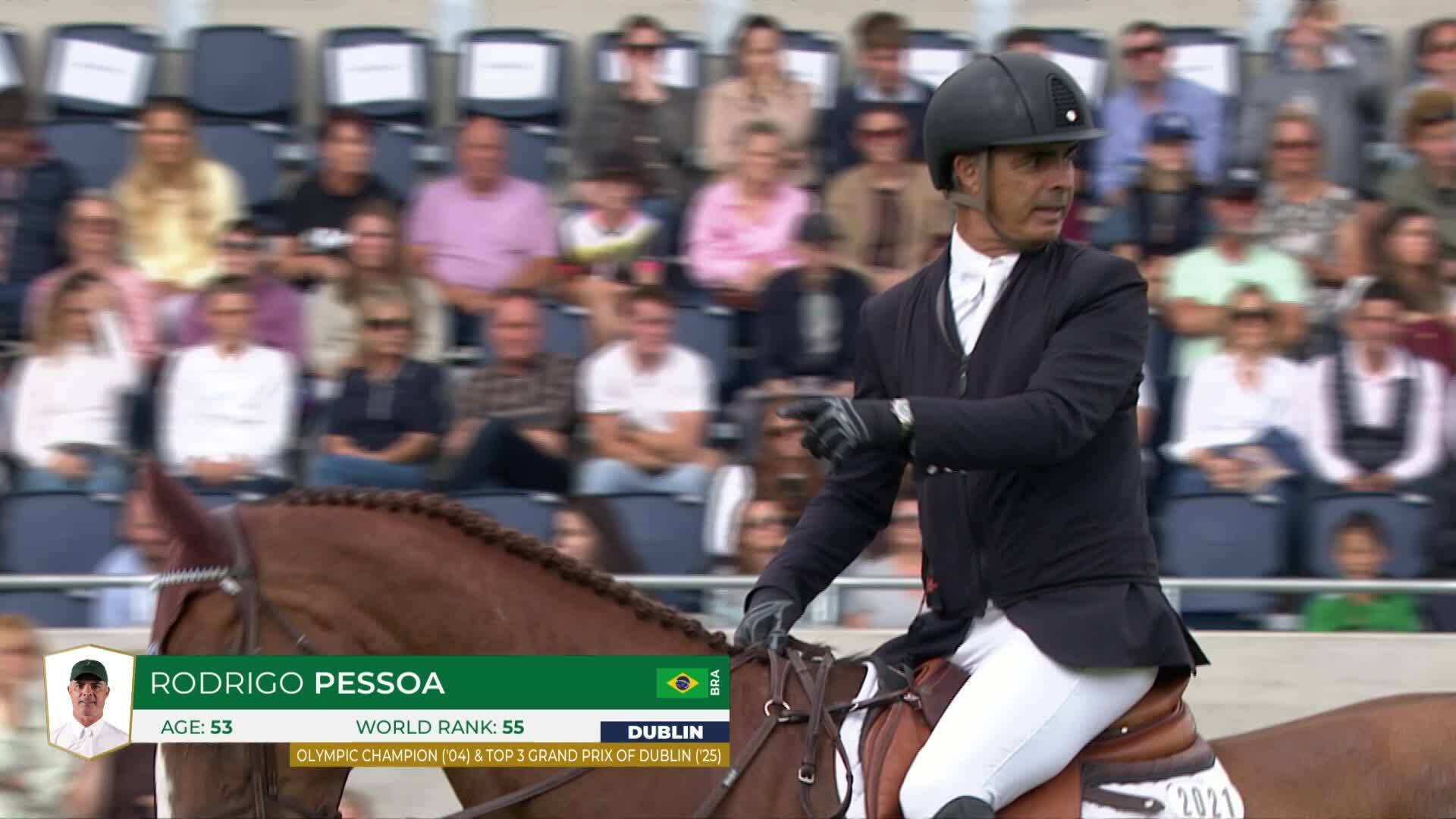 Rodrigo Pessoa with Major Tom - CSIO 5* Dublin 2026 - Round 1