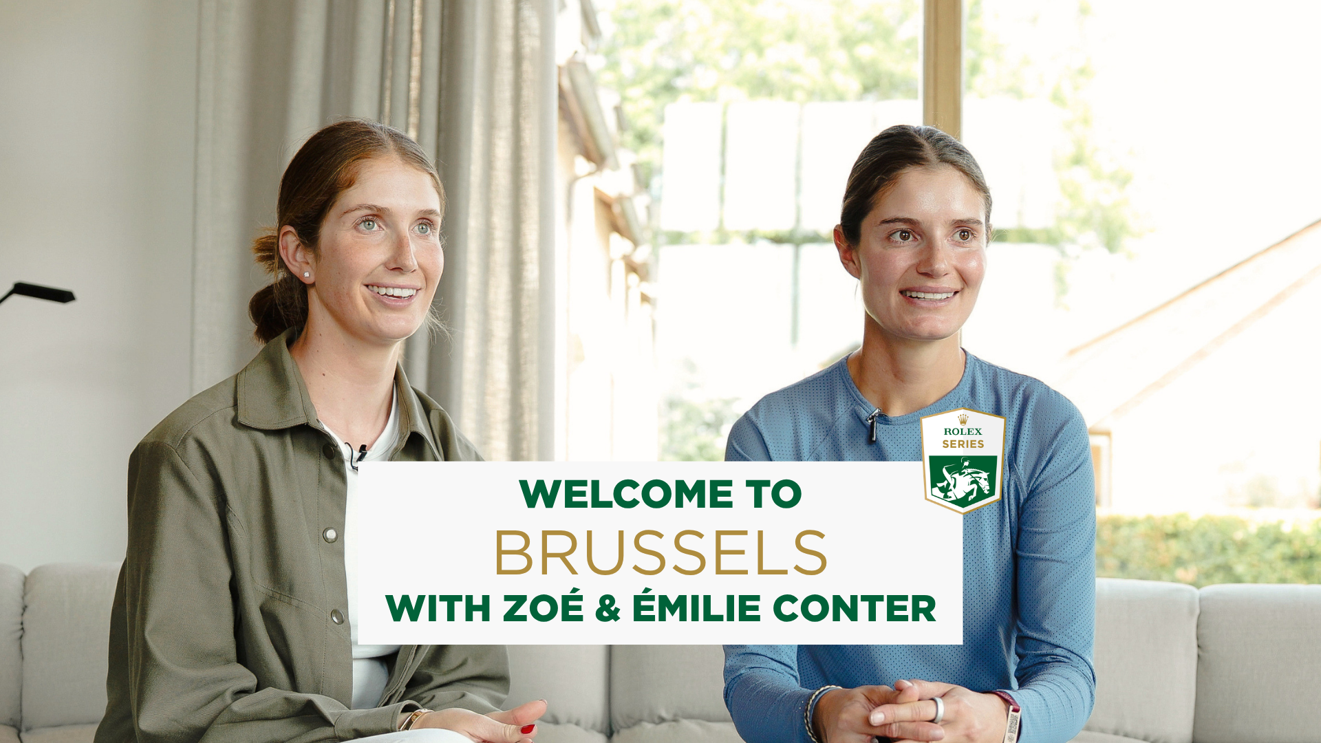 Welcome to - Brussels with Emilie and Zoe Conter