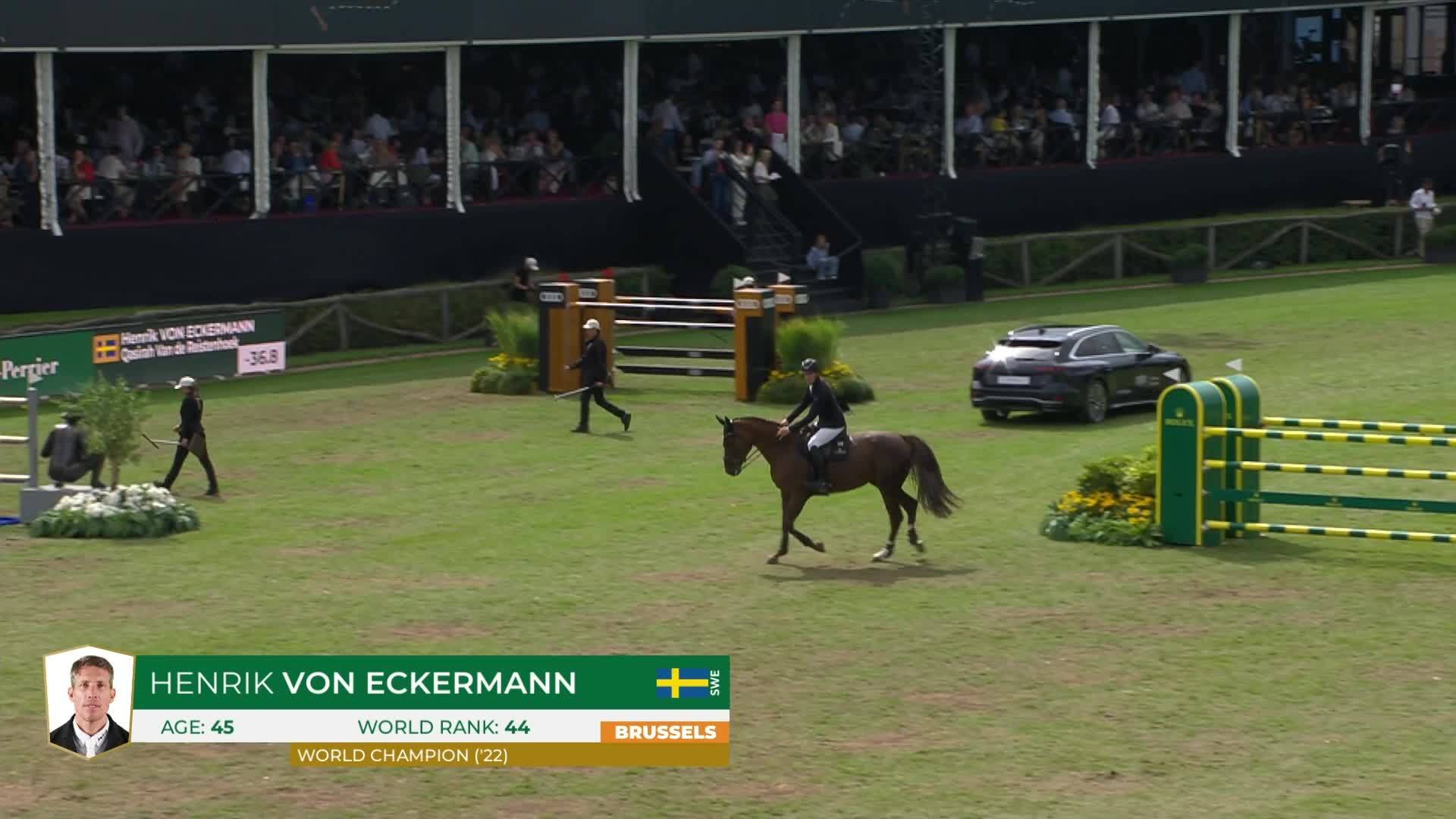 Henrik Von Eckermann with Qasirah Van de Reistenhoek - CSI 5* Bruxelles 2026 - Round 1