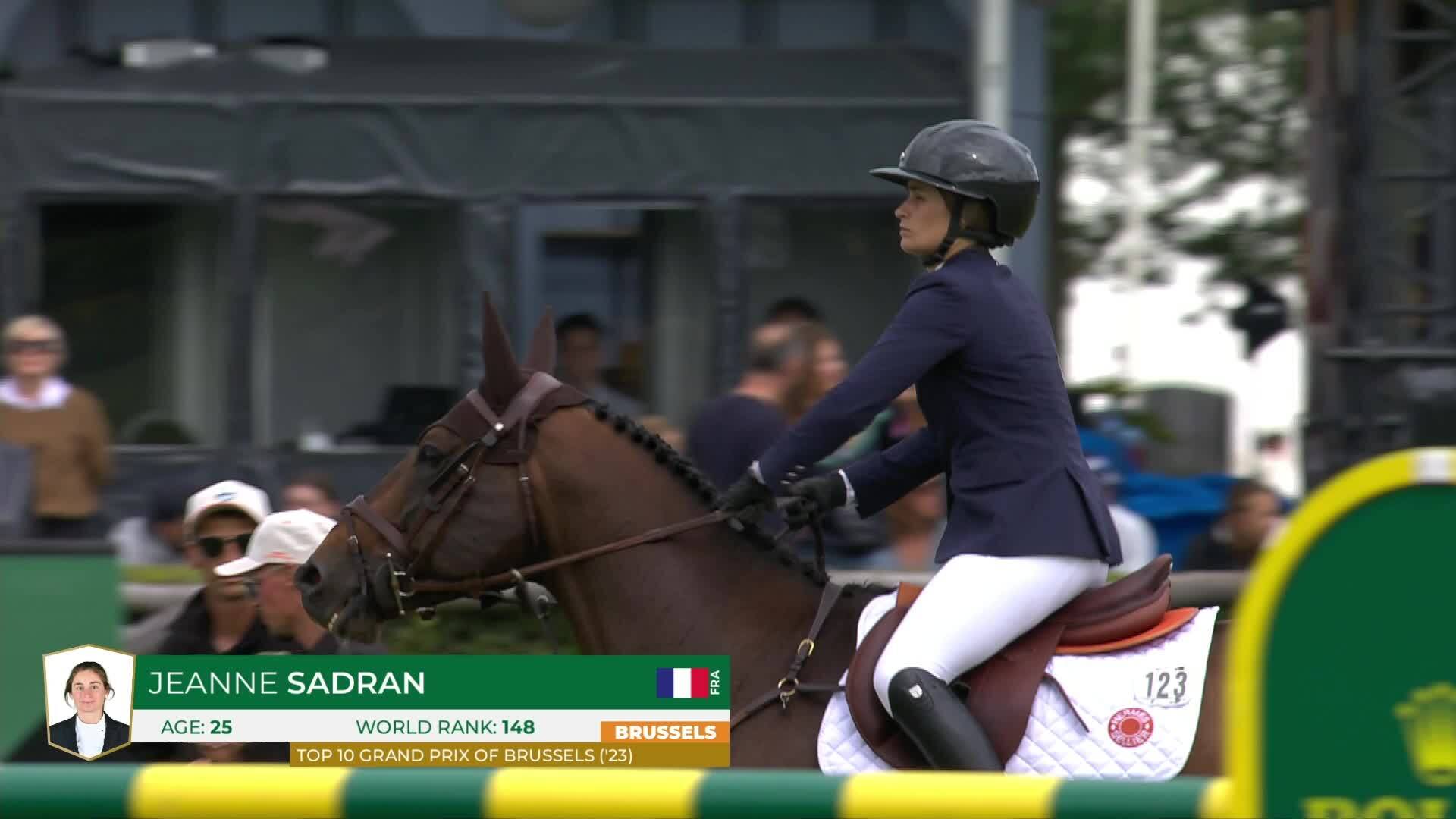 Jeanne Sadran with Dexter de Kerglenn - CSI 5* Bruxelles 2026 - Round 1