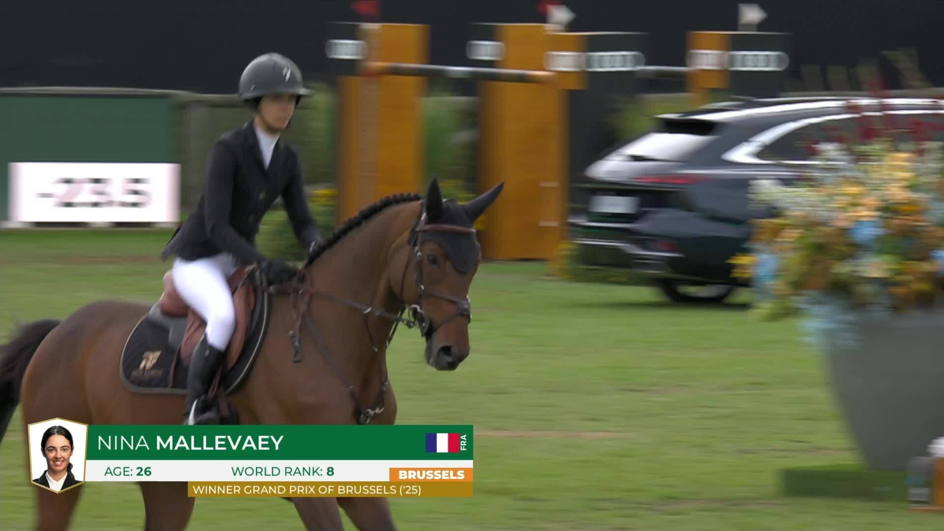 Nina Mallevaey with Destine To Be - CSI 5* Bruxelles 2026 - Round 1