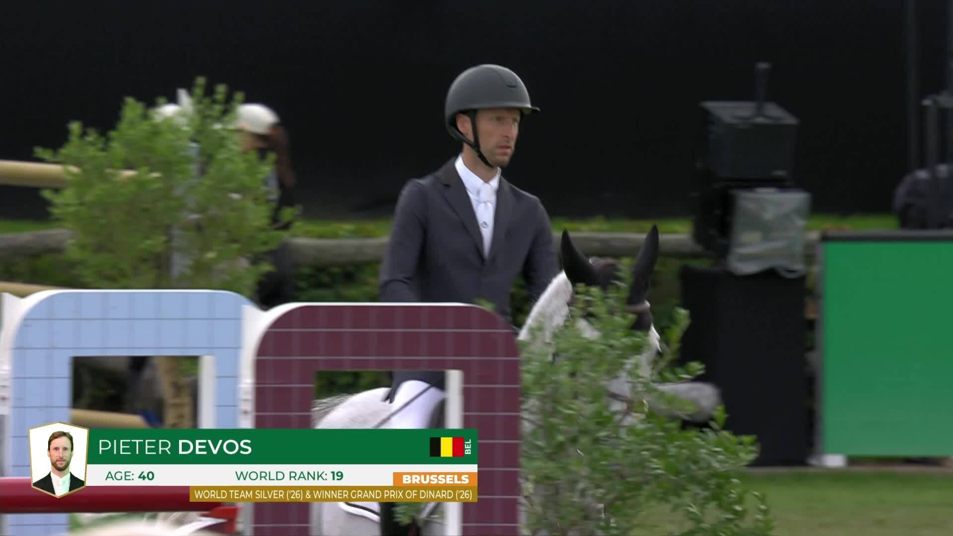 Pieter Devos with Primo Dv - CSI 5* Bruxelles 2026 - Round 1
