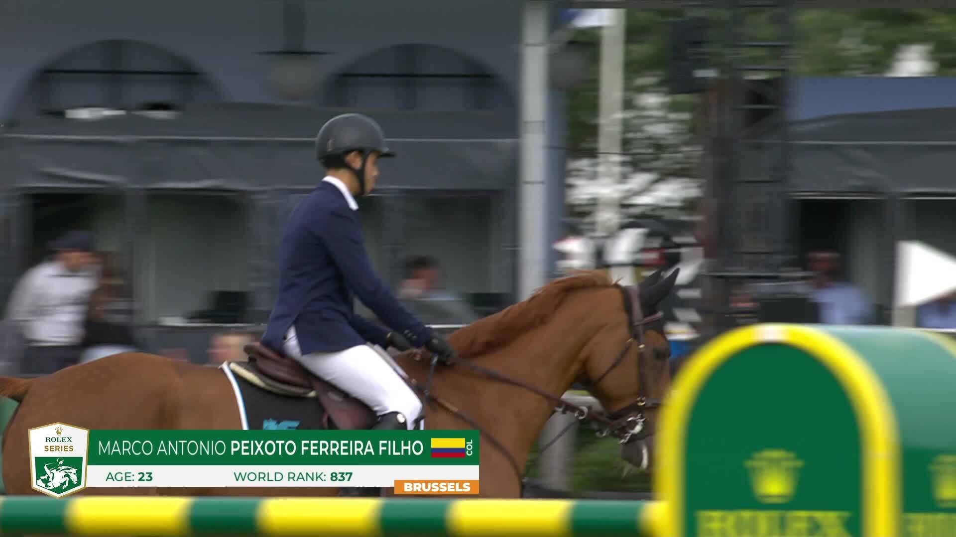 Marco Antonio Peixoto Ferreira Filho with Everest v'T Hof V Eversem Z - CSI 5* Bruxelles 2026 - Round 1