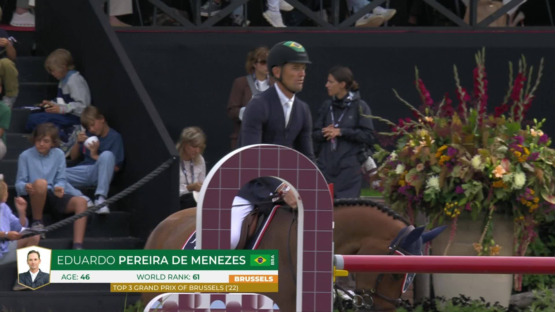 Eduardo Pereira de Menezes with H5 Londontime - CSI 5* Bruxelles 2026 - Round 1