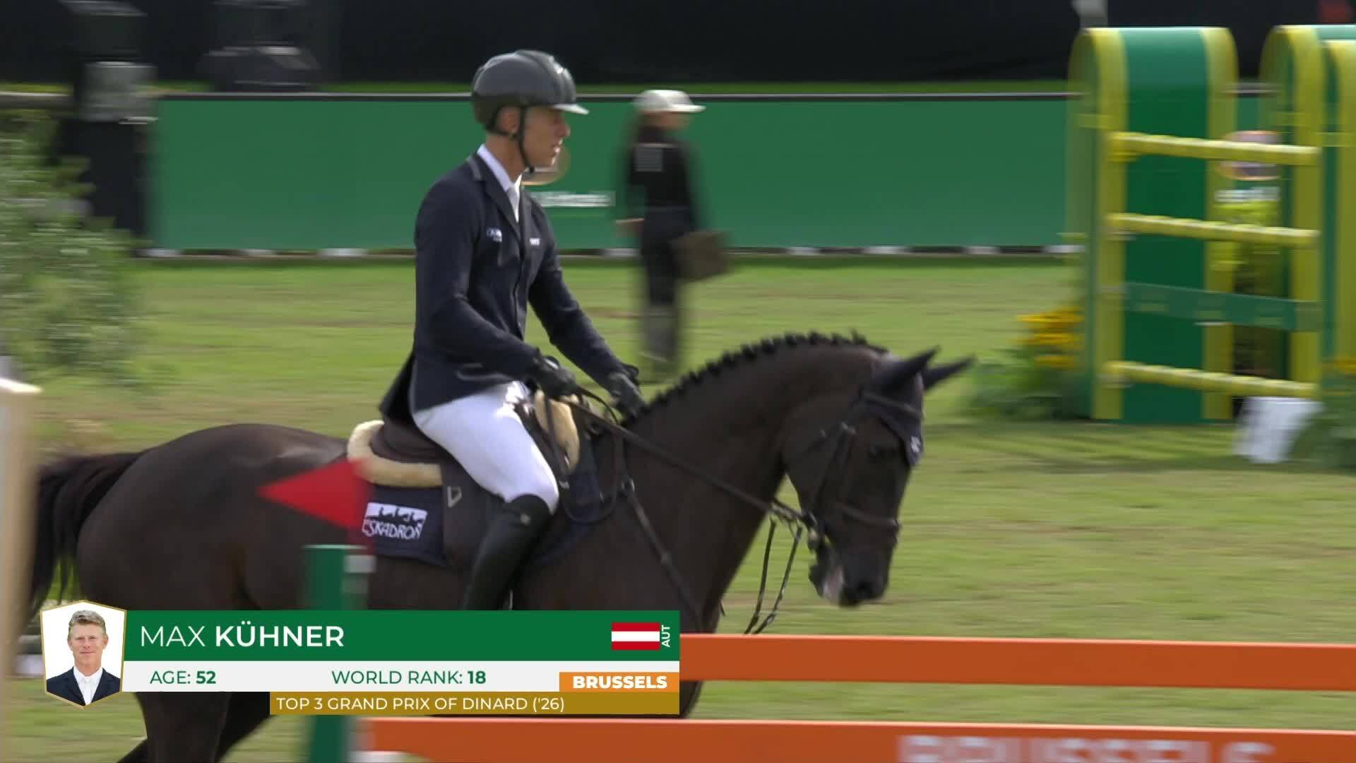 Max Kühner with Eic Cooley Jump The Q - CSI 5* Bruxelles 2026 - Round 1