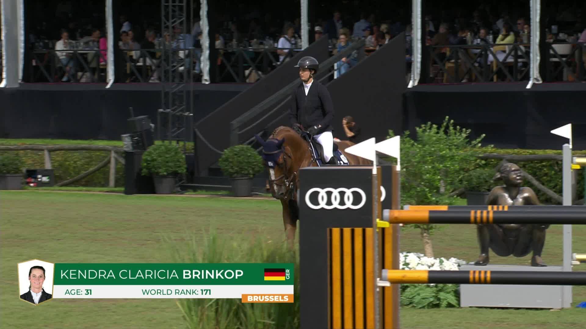 Kendra Claricia Brinkop with Replay Van 'T Paradijs - CSI 5* Bruxelles 2026 - Round 1