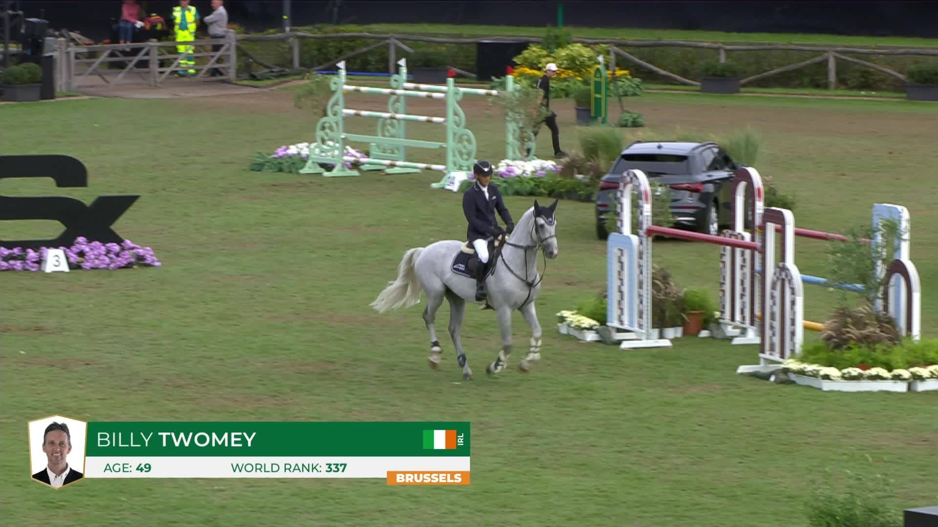 Billy Twomey with Ace Of Hearts Z - CSI 5* Bruxelles 2026 - Round 1