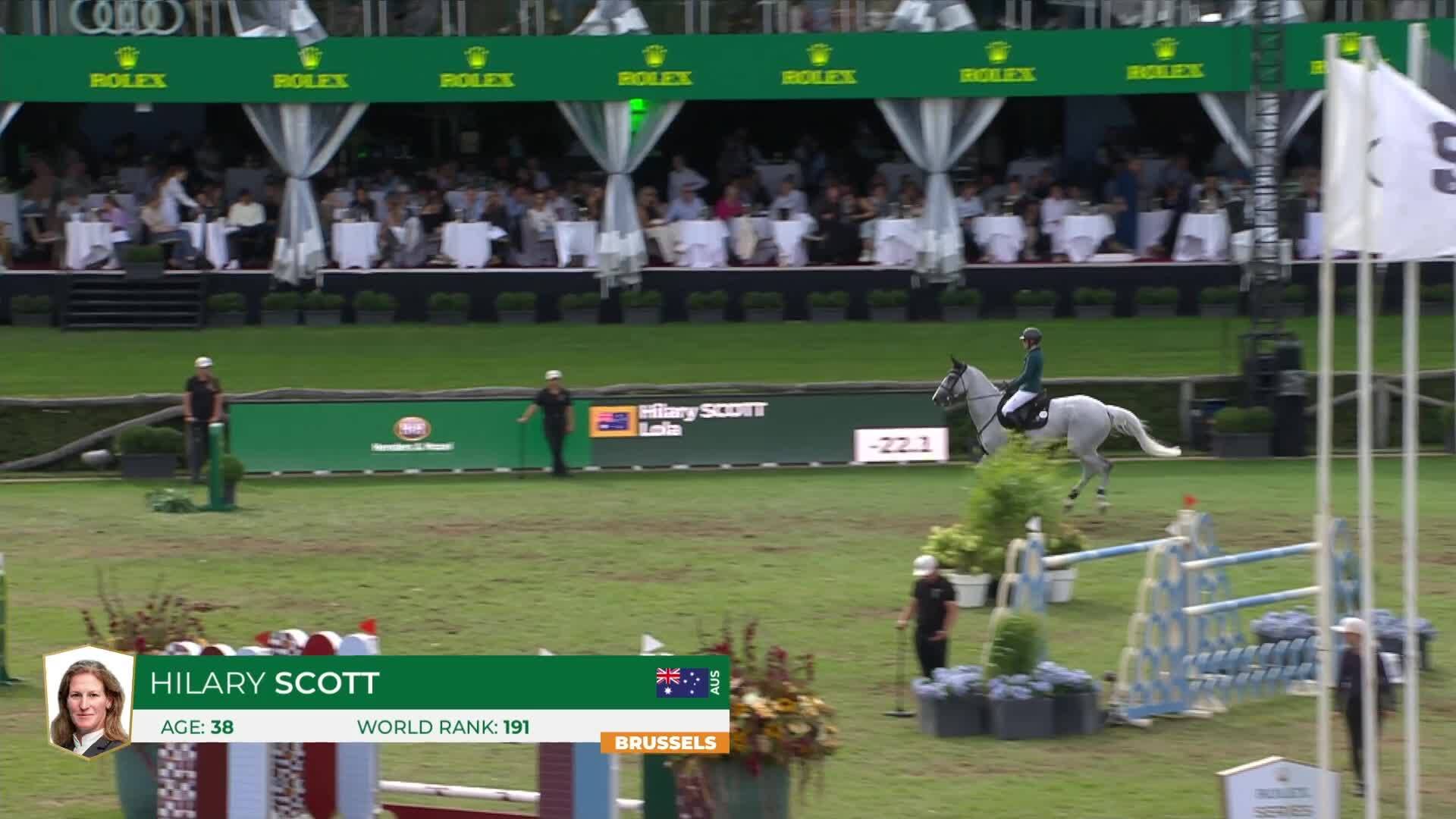 Hilary Scott with Lola - CSI 5* Bruxelles 2026 - Round 1
