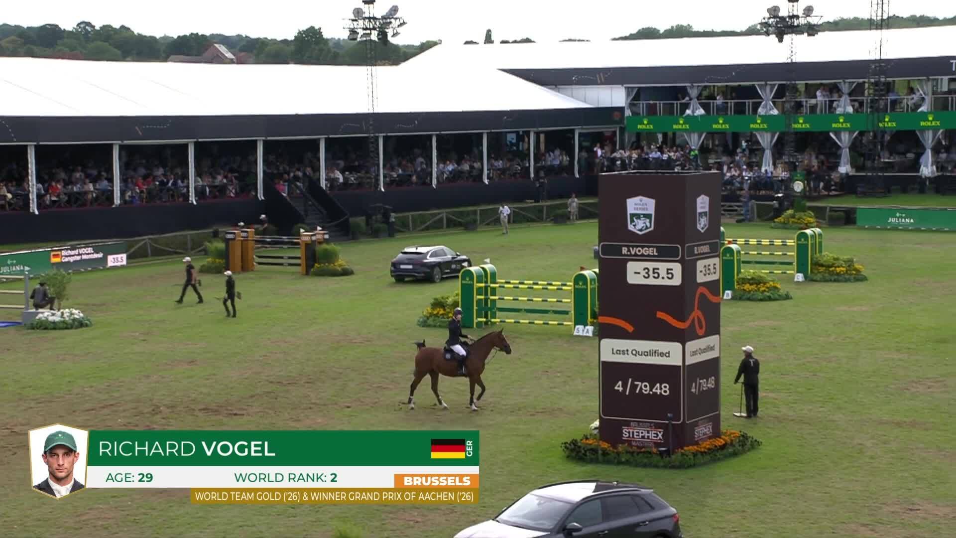 Richard Vogel with Gangster Montdesir - CSI 5* Bruxelles 2026 - Round 1