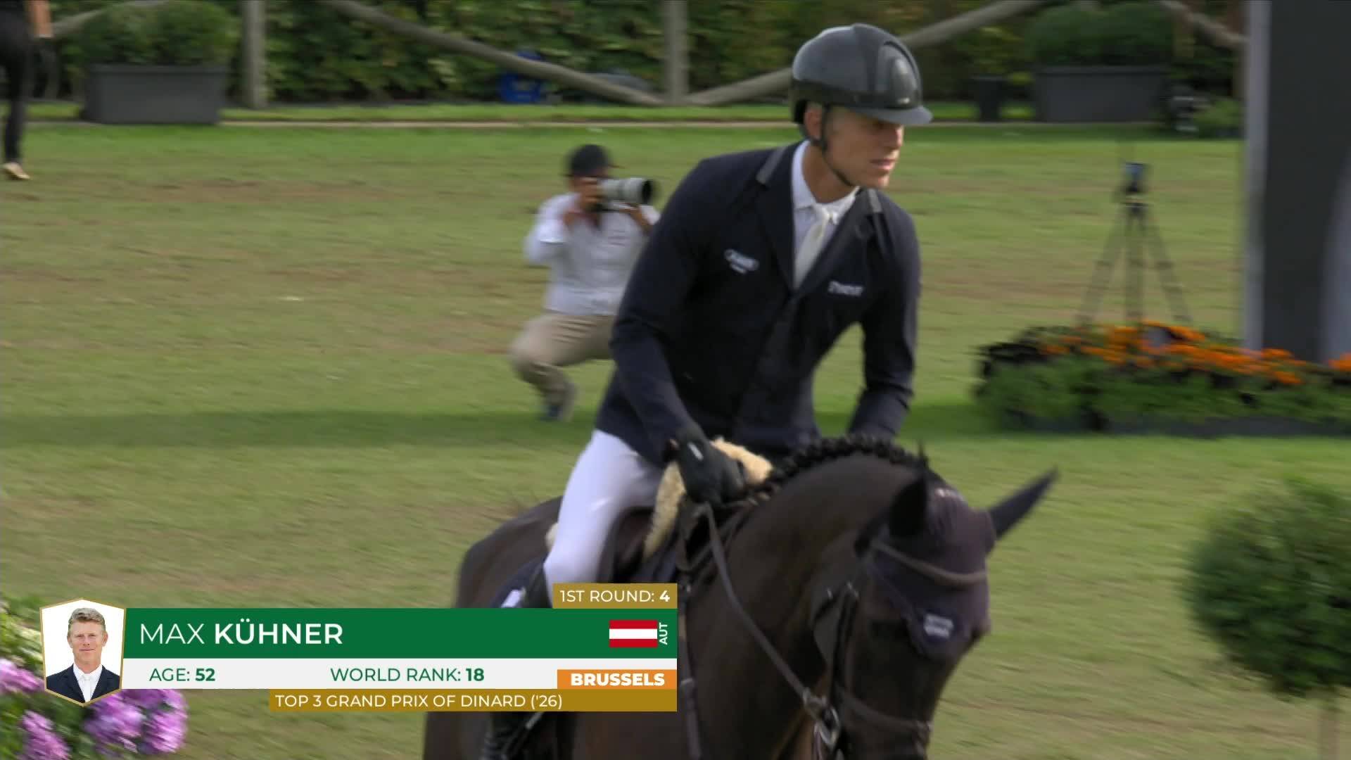 Max Kühner with Eic Cooley Jump The Q - CSI 5* Bruxelles 2026 - Round 2