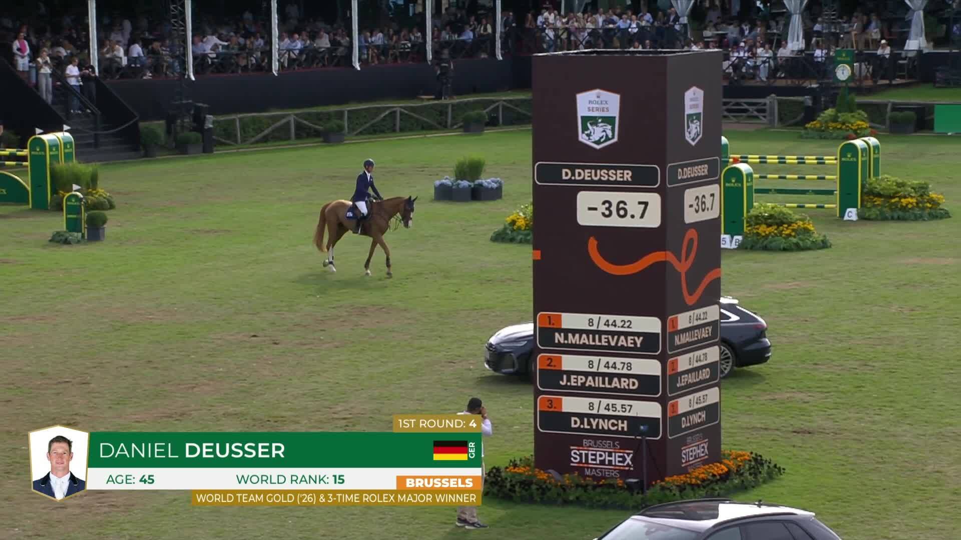 Daniel Deusser with Pepita Van T Meulenhof Br - CSI 5* Bruxelles 2026 - Round 2